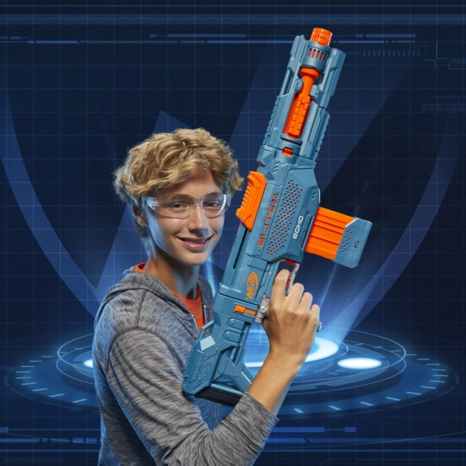 Pistola Nerf Echo CS-10 z dodatki