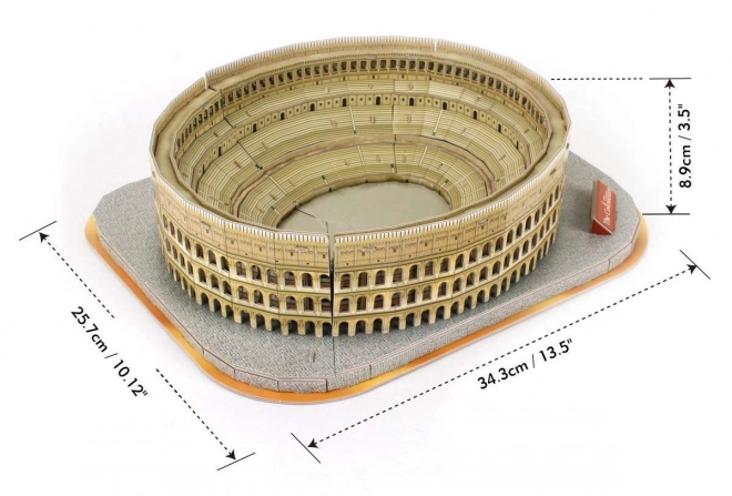 3D sestavljanka CubicFun Narodna Geografska Kolosej 131 kosov
