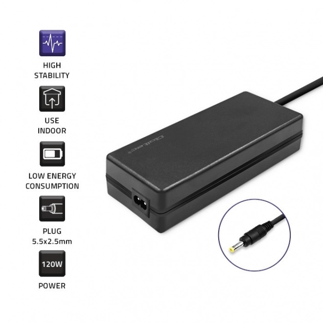 Napajalnik za Asus 120W | 19V | 6.32A | 5.5x2.5 mm z napajalnim kablom