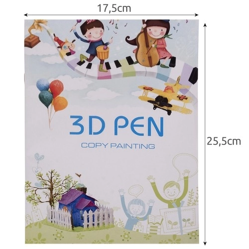 Knjiga Šablon za 3D Pisalo Maaleo 22734