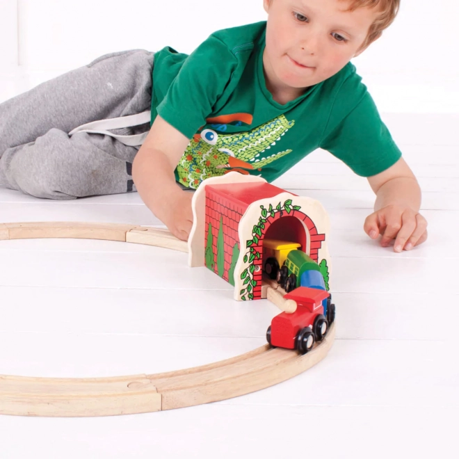 Bigjigs Rail Opečni železniški tunel