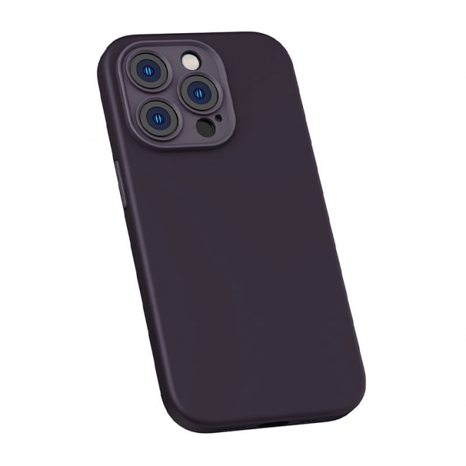 Baseus silikonski ovitek za iPhone 14 Pro, vključno s kaljenim steklom in čistilnim kompletom