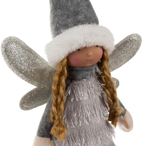 Zimski outfit v sivo-beli