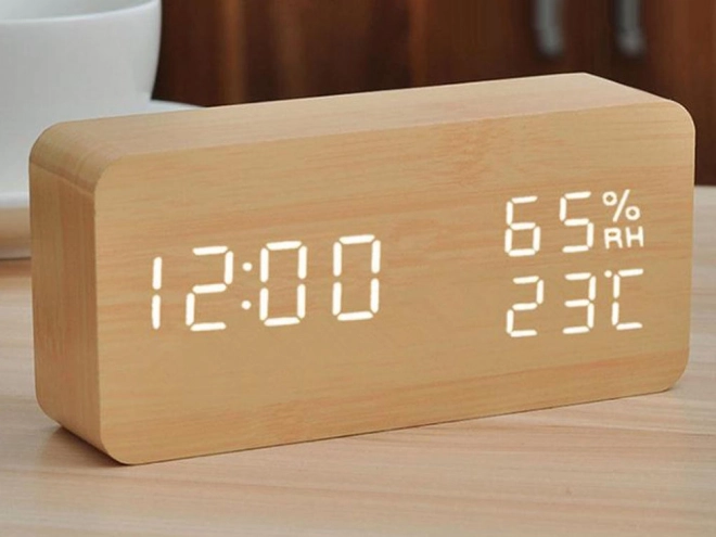 Sodobna elektronska budilka z USB