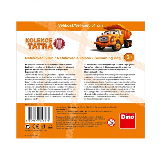 Napihljiv obroč za otroke Tatra 51cm