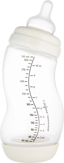 Ergonomska oblika S za pravilen položaj pri hranjenju