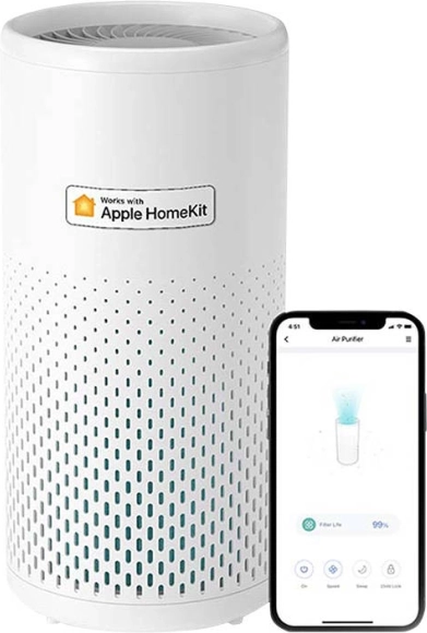 Pametni wi‑fi čistilec zraka MEROSS s HEPA H13 in podporo za HomeKit