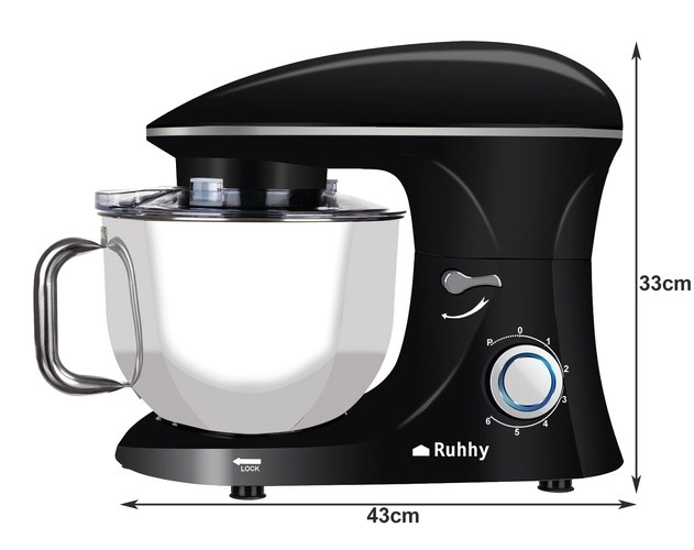Ruhhy 16745 Kuhinjski robot 6,2L+ 24 slaščičarskih nastavkov 2200W