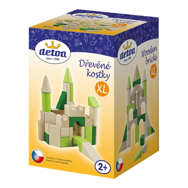 Detoa Lesene kocke XL 45 delov