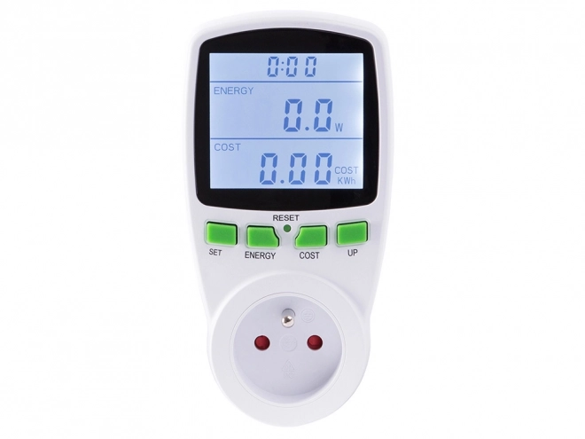 Wattmeter z LED osvetlitvijo