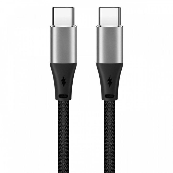Kabel tipa C črn 1m