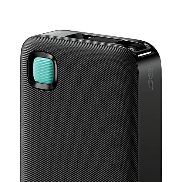 Powerbank s kapaciteto 10000mAh in hitrim polnjenjem 20W z vgrajenim USB-C kablom
