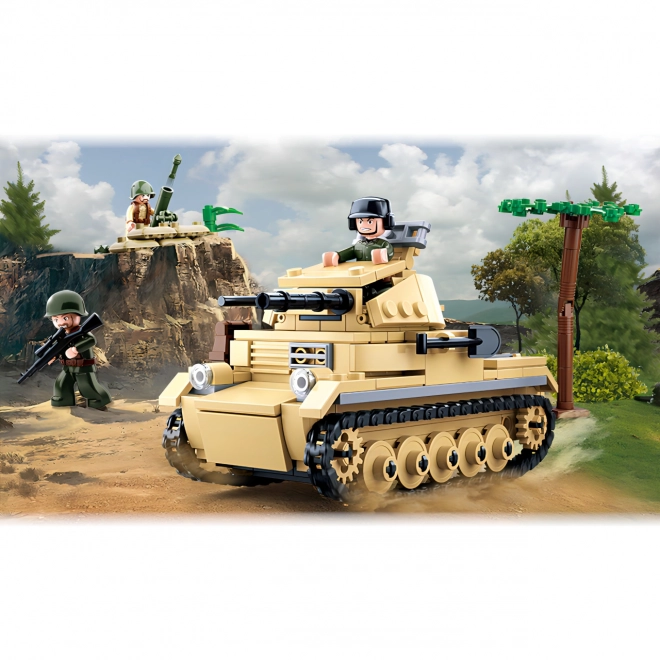 Sluban WWII M38-B0691 Nemški tank Panzer II