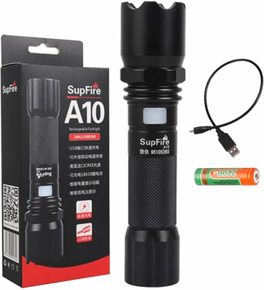 Kompaktna LED svetilka Superfire A10
