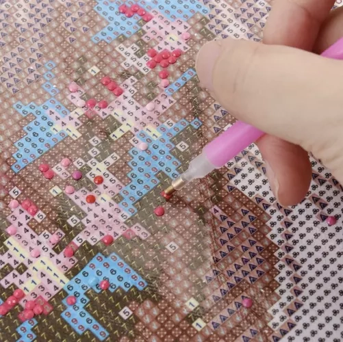 Velik komplet dodatkov za diamantno slikanje