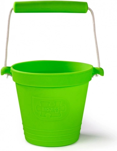 Zeleni plažni vedriček Bigjigs Toys