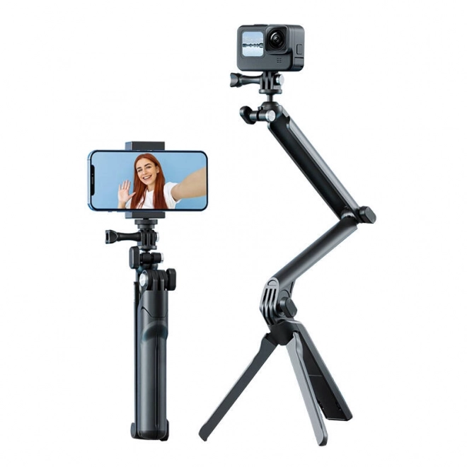 Telesin tri-kraki stativ s selfie palico