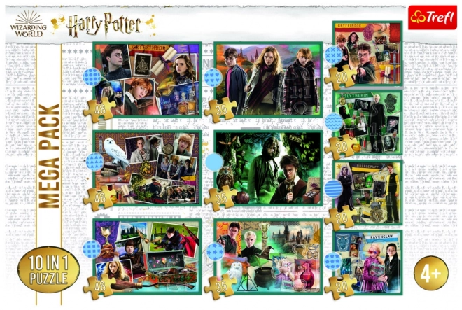 Sestavljanka Harry Potter - V svetu Harryja Potterja 10v1