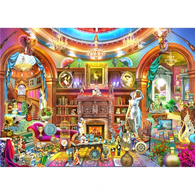 Brain Tree Puzzle Domača knjižnica 1000 kosov