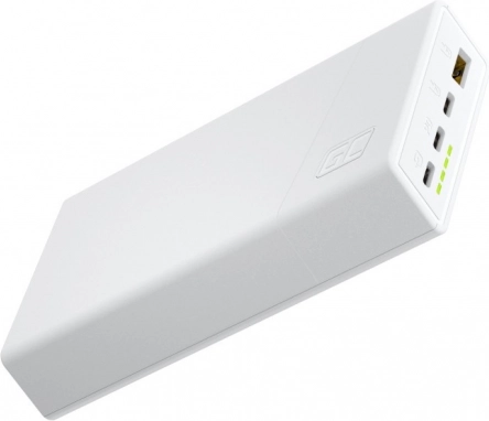Power banka Green Cell PowerPlay 20000mAh 22,5W bela