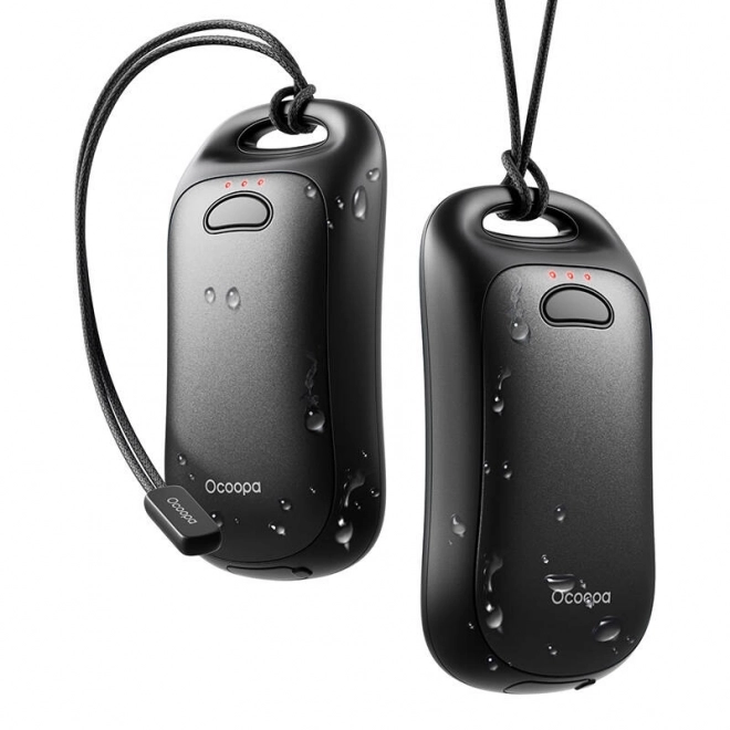 Ocoopa UT3061 ročni grelec 2x3000 mAh USB-C črn