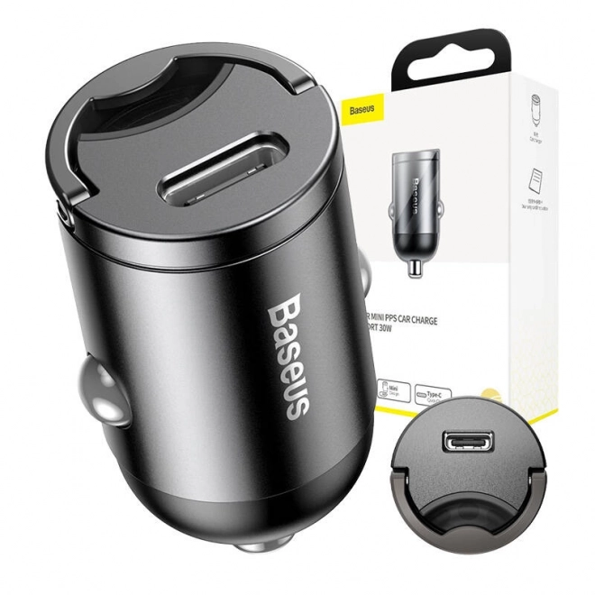 Avtopolnilec Baseus Tiny Star USB-C, QC 4.0+, PD, 30W