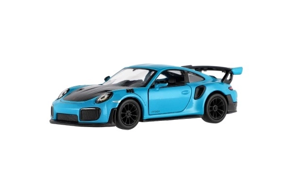 Avto Kinsmart Porsche 911 GT2 RS kov/plast 13 cm 4 barve na vzvratno navijanje 12 kos v škatli