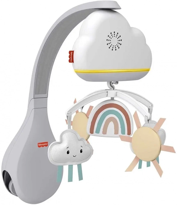 Fisher-Price Mobil nad posteljico - dež z mavrico