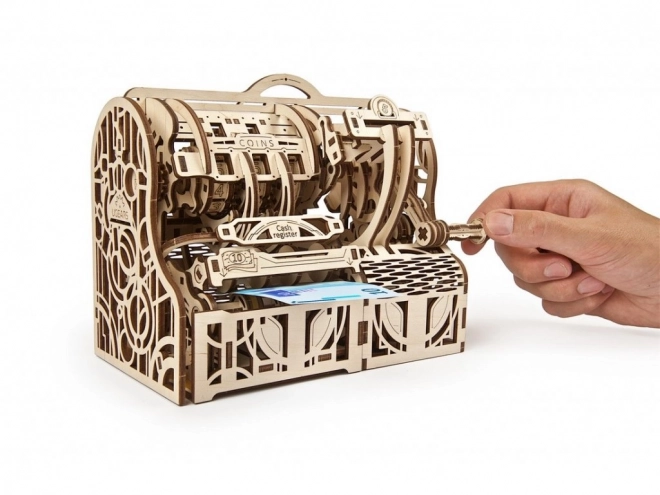 Ugears 3D lesene mehanske puzzle Blagajna