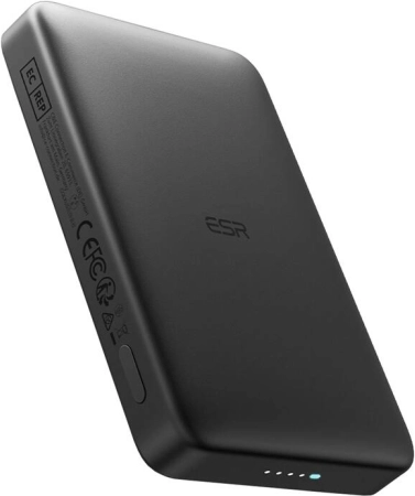 Magnetna napajalna banka ESR Qi2 MagSlim 10.000 mAh črna