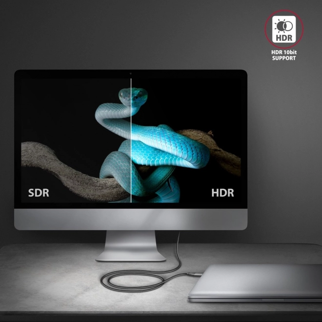 Adapter USB-C na HDMI 4K/60Hz 1,8m