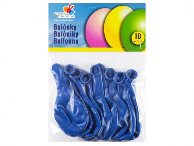 Modri napihljivi baloni za zabave
