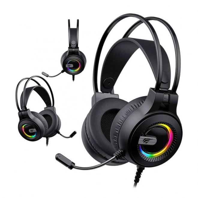 Gaming slušalke Havit H2040d črna