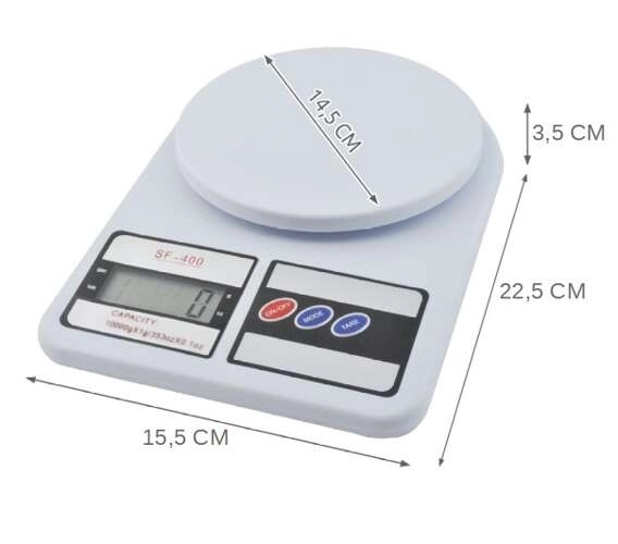 Kuhinjska tehtnica Ruhhy 10 kg 24174