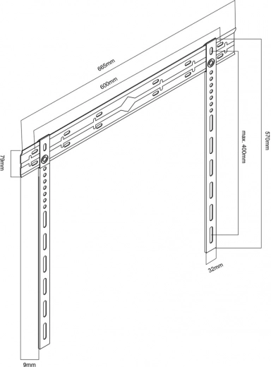 Univerzalna združljivost VESA do 600 × 400