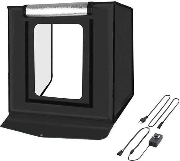 Osvetljevalni šotor Puluz 40 cm LED 2400 lumnov