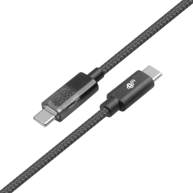 USB-C na USB-C kabel z LED indikatorjem polnjenja (1 m, 100 W)