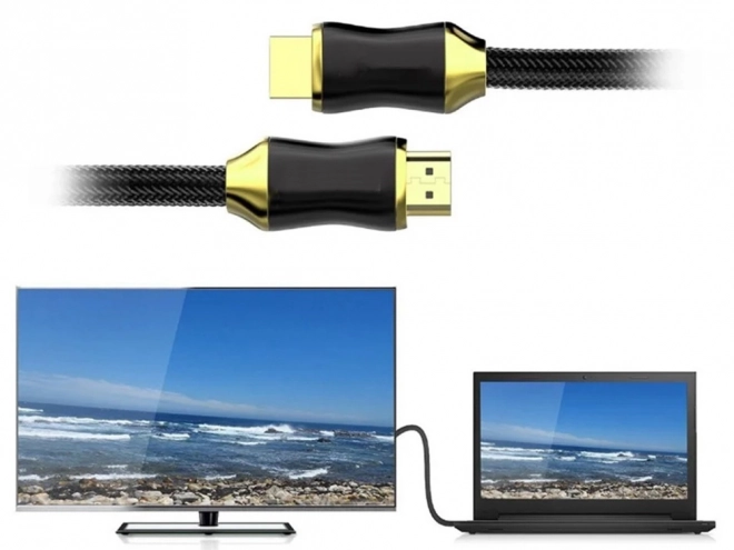 Ultra hiter HDMI kabel 8K 60Hz 4K 120Hz pozlačen 1,5 m