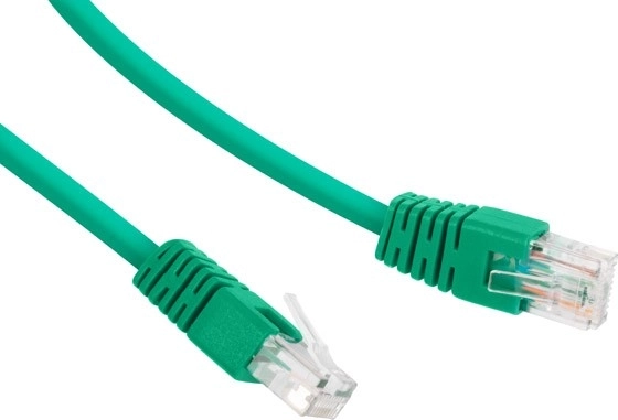 Patch kabel Cat 6 UTP 1 m zelen