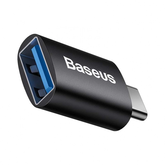 Adapter Baseus Ingenuity USB-C na USB-A OTG črn