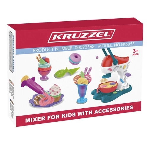 Komplet plastična masa Kruzzel 22563