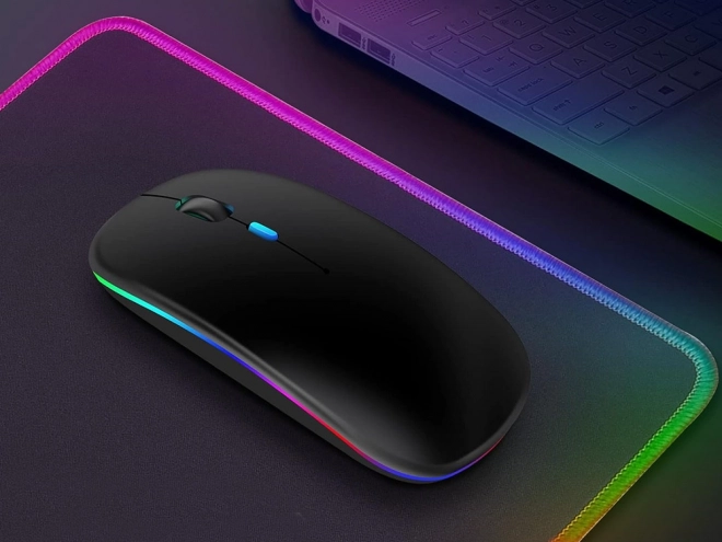 Tanka bluetooth miška 2,4 GHz za PC in prenosnike