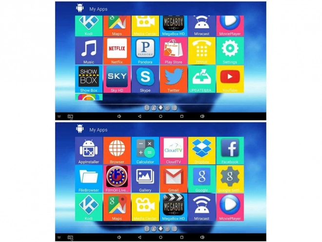 Pametna TV škatla z Androidom 4K