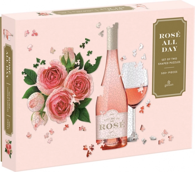 Galison puzzle 2v1 Rose ves dan 500 kosov