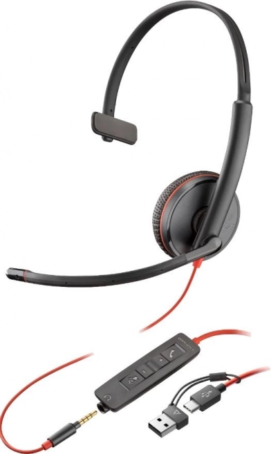 Slušalke Blackwire Mono USB s 3,5 mm priključkom