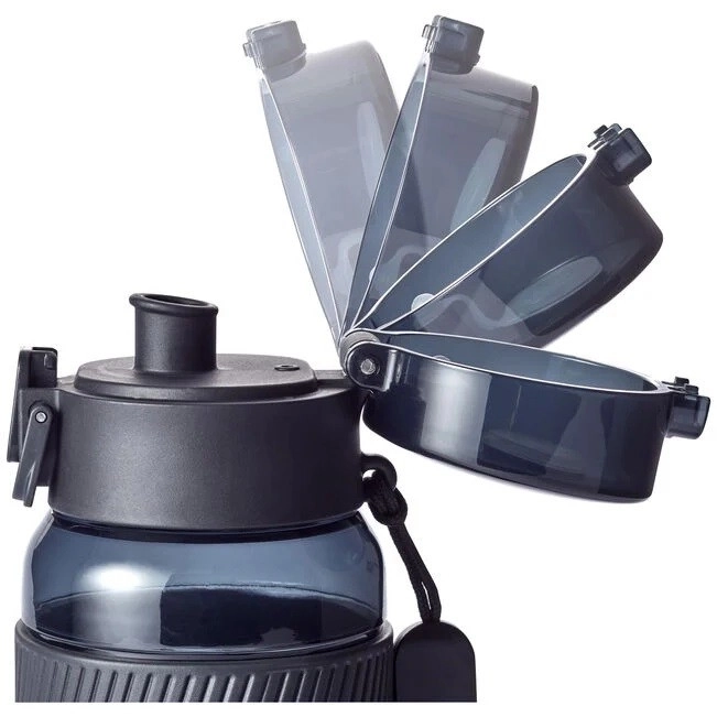Tritan steklenica 680 ml črna