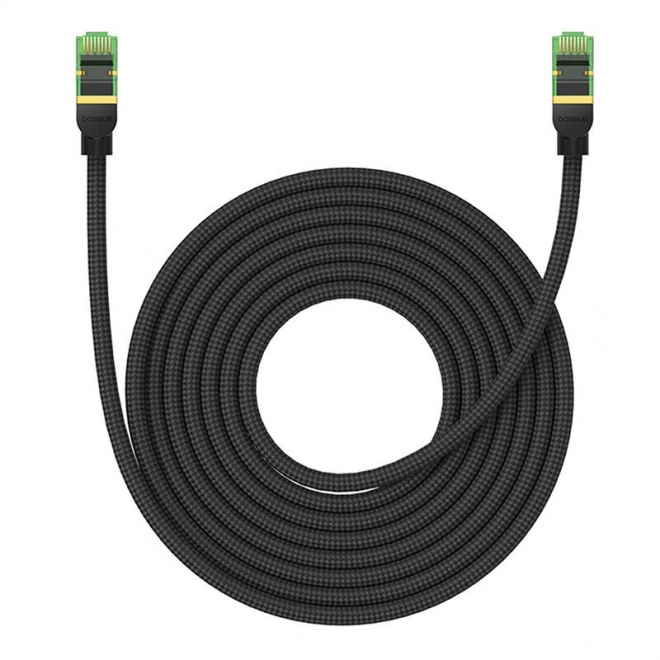 Pleten ethernetni kabel cat.8 Baseus Ethernet RJ45, 40 Gb/s, 8 m (črn)
