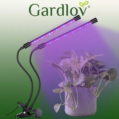 Lučka 20 LED 2 kosi za rast rastlin