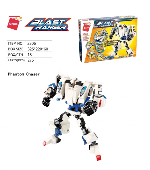 Qman Blast Ranger 3306 Fantomski Lovec Uporabna Igrača