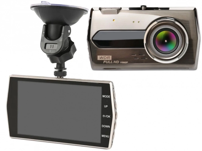Avto kamera s full HD zapisom in LCD zaslonom